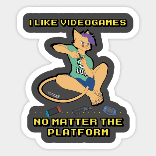 Videogames Love Sticker